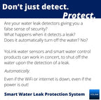 YoLink X3 Valve Controller Kit, 3/4" Brass Motorized Ball Valve, LoRa Long Range, 10+ Year Lithium, D2D with Leak Sensors & Fob, App Control & Schedules, Alexa/IFTTT/Home Assistant, Hub Required - Image 6