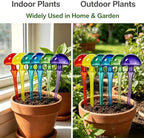 6 Pack Mushroom‑Shaped Glass Self‑Watering Balls, Decorative Automatic Plant Waterers, Slow‑Release Irrigation Bulbs for Indoor Outdoor Houseplants, Up to 5 Days Water Supply - Image 4