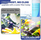 Maotong 100FT Mister for Outside Patio Misting Cooling System, 100FT (30M) Misting Line+32 Brass Mist Nozzles+Water Filter, Outdoor Mister System for Garden Greenhouse Trampoline Waterparke - Image 4
