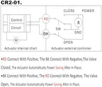 1-1/4 inch 1.25" NPT 2 Way 12VDC Brass Reverse Polarity 2 Wires On/Off Motorized Electrical Ball Valve - Image 6