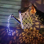 VOOKRY Watering Can with Lights, Large Hanging Solar Lights Outdoor Waterproof, Decorative Retro Metal Solar Garden Decor for Outside Patio Yard Porch Lawn, Gifts for Women Mom Grandma Birthday - Image 5