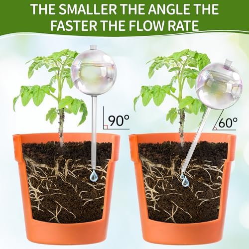 17 oz Extra Large Plant Watering Globes, 4 Pack Self Watering Globes - Image 5