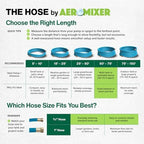 Aeromixer THE HOSE 3/4 Inch Garden Hose 50 Ft Heavy Duty Water Hoses - Image 6