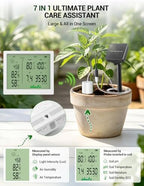7-in-1 Soil Moisture Meter for Plants with Solar Wireless Probe Soil Tester - Image 3