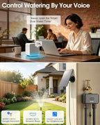 Solar WiFi Water Timer, 2 Zones WiFi Hose Timer for Garden Faucet - Image 7