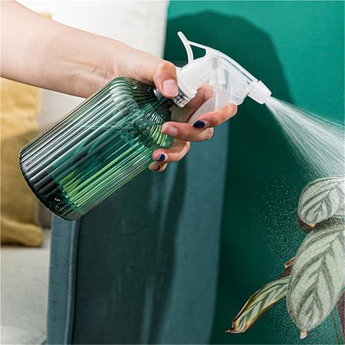 KeuLen Empty Spray Bottle,500 ML Gardening Plant Flower Watering Can Irrigation Sprayer Indoor Household Cleaning(Pink) - Image 3