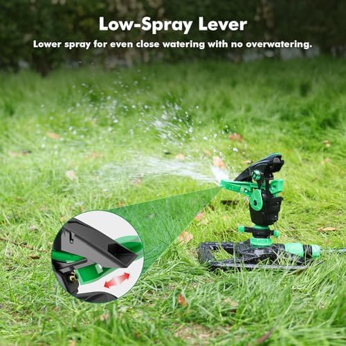 RESTMO Impact Sprinklers for Yard,Large Area Yard Sprinkler - Image 3