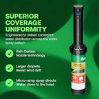 Rain Bird 3500 Pro Rotor Sprinkler, 4-Pack - 24 Rain Curtain Nozzle Set - Image 2