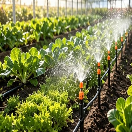 Auto Drip Irrigation System Kit Sprinkler, Raised Beds Watering by Unknown