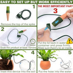 BYDOLL Plant Self-Watering Stakes Automatic Plant Dripper Watering Spikes for Indoor Outdoor Bonsai,Houseplant Insert Devices for Vacation use,Drip Irrigation System(10PCS) - Image 4