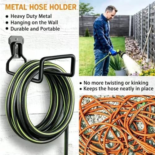 Garden Hose 5/8" 50FT with Holder Stand - Image 6