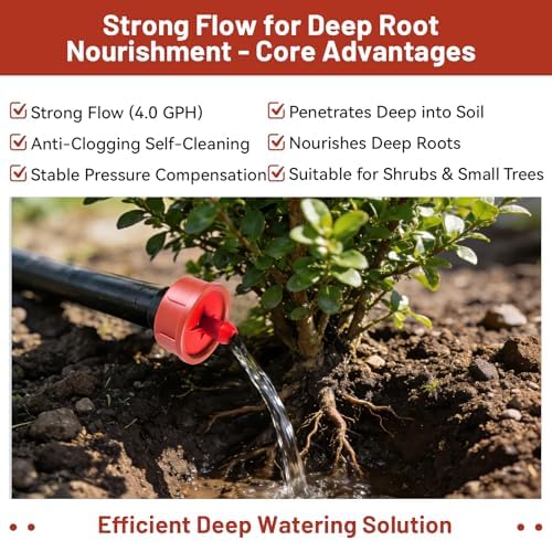 300pcs 4Gph Pressure Compensating Drippers for Drip Irrigation - Image 7