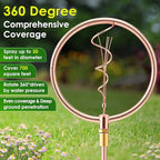 34" Ornamental Sprinkler, 360° Rotating, Wave Spiral - Image 3