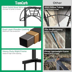 TomCare Garden Hose Holder, 4 Spikes Heavy Duty Hose Stand for 160FT Hose - Image 3
