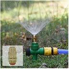 Botanical Garden Lawn Nozzle 1/2" Brass Garden Sprinklers with Adjustable Garden Irrigation Sprinklers Garden Lawn Irrigation Watering 10pcs (Color : 1I2 Hose) - Image 2