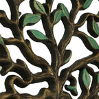 Zeckos Garden Hose Holder Tree of Life 12 Inch Cast Iron Green Bronze - Image 6