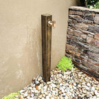 304 Stainless Steel Vertical Garden Water Column, Freestanding Hose Stand with Faucet for Outdoor Irrigation and Washing - Durable Design, Easy to Use - Image 4