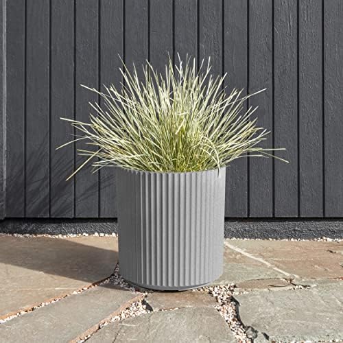 Veradek Demi Series Planter - Large Round Outdoor Planter - Image 6