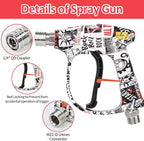 BEAR FORCE Pressure Washer Spray Gun Kit, Mini Foam Cannon, Car Wash - Image 3