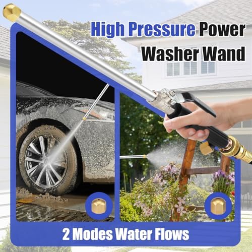 High Pressure Power Washer Wand, Hydro Jet Nozzle for Garden Hose - Image 2