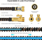 50FT Expandable Garden Hose,Lightweight&Flexible,Anti-burst Fabric - Image 3
