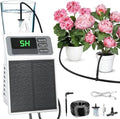 Solar Automatic Drip Irrigation System,Auto Self Watering Kit with Timer by HEYRSUN
