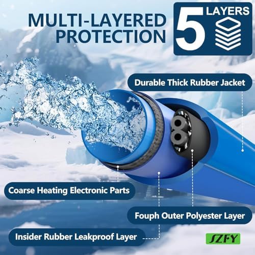 50FT Heated Water Hose for RV,-45°F Heated Water Hose, RV Accessories - Image 4