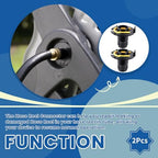 2Pcs Hose Reel Inlet Connectors with Yellow Retainer Clip Part - Image 5