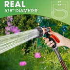 Garden Hose 75ft x 5/8", Heavy Duty Water Hose, Kink Resistant - Image 4