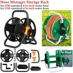 Garden supplies 15-25m Garden Watering Hose Free Standing Winder Portable Hose Reel Water Pipe Storage Rack Organizer Holder Gardening Tools Sprinkler hose - Image 2