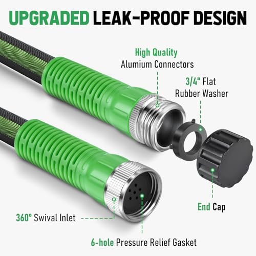 Flat Soaker Hose 100FT for Garden and Lawns - Image 3
