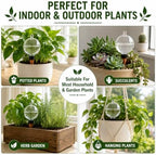 26oz EX-Large Self Watering Globes with Cover (4 PCS) - Image 6