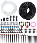 30m Drip Irrigation Kit, Garden Watering System with Tubing Hose Nozzles Valves and Drippers, Automatic Micro Sprinkler for Potted Plants Greenhouse Balcony by Unknown