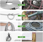 75 FT Leak-proof Stainless Steel Metal Garden Hose,Non-Expanding Water Hose - Image 6