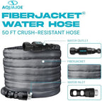 Aqua Joe AJFJ050-58-XT1 New and Improved - Aqua Joe 50-Ft x 5/8-Inch FiberJacket Garden Hose - Image 6