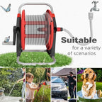 Garden Water Hose Reel,Holds 50-60 Ft of 5/8" Hose - Image 4