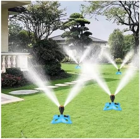 1pc Automatic 360° Rotating Garden Sprinkler Watering System for Lawn Yard Flower Bed - Efficient Agricultural Irrigation(Y) - Image 5