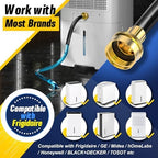 30FT Dehumidifier Drain Hose with 3/4" FHT Brass Connector, Leak-Proof - Image 4