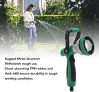 Naroote Heavy Duty Garden Hose Nozzle Sprayer with 6 Spray Modes & Metal Build for Watering Plants Washing Cars Outdoor Use - Image 3