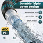 Garden Hose 75FT, Lightweight Water Hose for Lawn,Gardening - Image 2