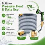 Starmist Garden Hose 50 ft with 10-Pattern Thumb Control Nozzle - Image 3