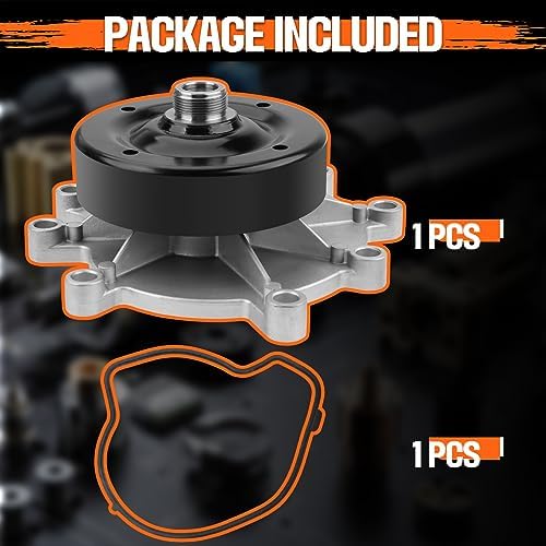 AW7163 Professional Water Pump Kit With Gasket Fit For Dodge Ram 1500 Dakota Durango,Grand Cherokee, Liberty, Chrysler Aspen,Mitsubishi Raider 3.7L V6;4.7L V8 - Image 3