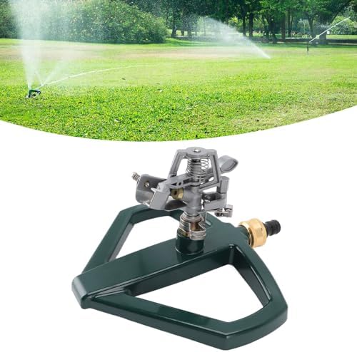 360 Degree Sprinkler, Sprinklers for Yard, Water Sprinkler for Lawn for A Variety of Environments Such As Gardens and Other Landscapes (Silver) - Image 5