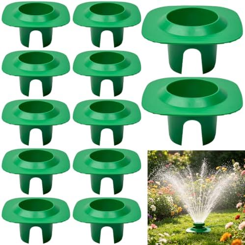 12PCS Sprinkler Head Protectors 3.6" Outdoor Lawn Sprinkler Protector Covers by LAIAMER