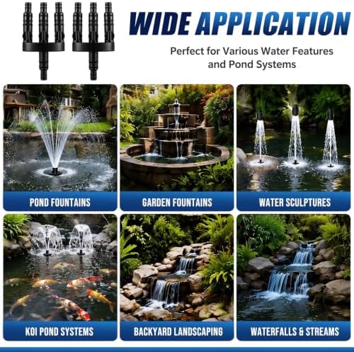 2 Pack Statuary Splitter 3 Way for Pond & Fountain Pumps - Image 5