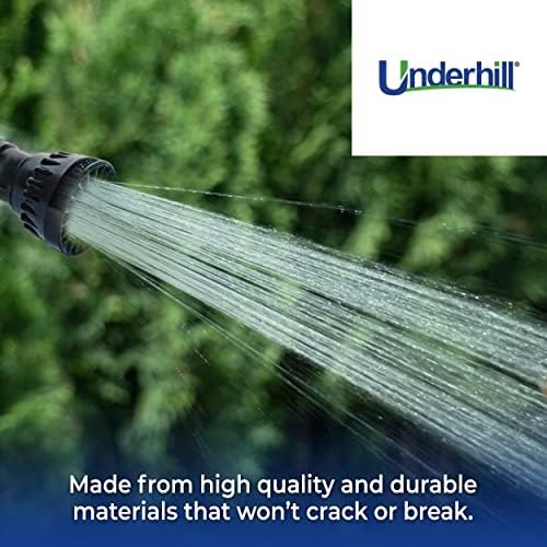 Underhill Magnum UltraMax Full Throttle High Flow Garden Water Hose Nozzle, Sprayer, 39-100 GPM 80 PSI, 1-Inch FHT, Jet, Soak, Fan, NG500-SFSH-10 - Image 5