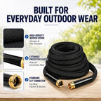 50FT Garden Hose, 5/8-Inch Flat Ultra Lightweight Flexible & Kink Free - Image 3