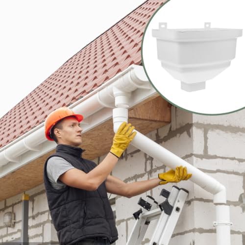 PVC Curved Rainwater Diverter Outlet for Systems - Image 7