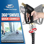 YAMATIC 3/8" Pressure Washer Hose 50 FT with Stainless Steel Quick Connect - Image 5