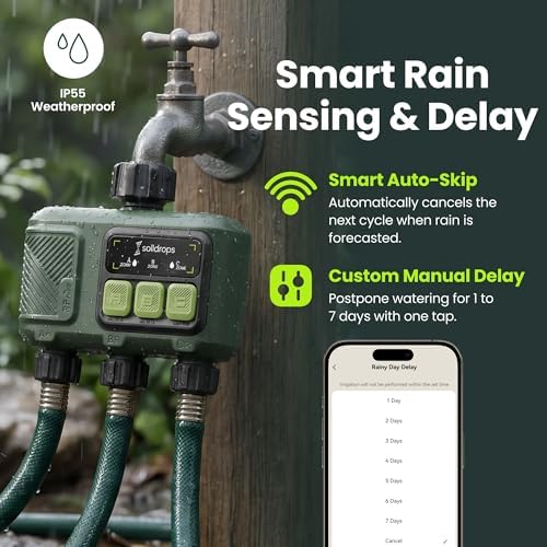 WiFi Water Timer Smart Irrigation Controller with Gateway - Image 4